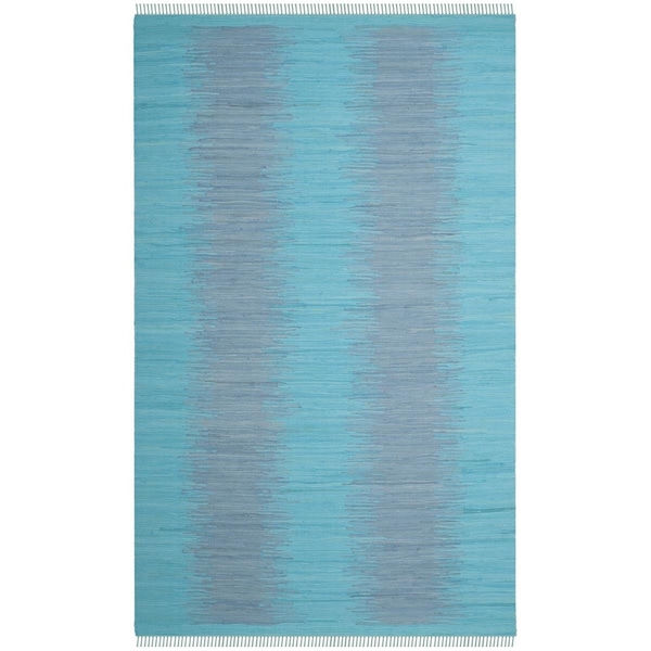 Safavieh Montauk Medium Rectangle Area Rug, Turquoise - 6 x 9 ft. MTK718C-6 - main